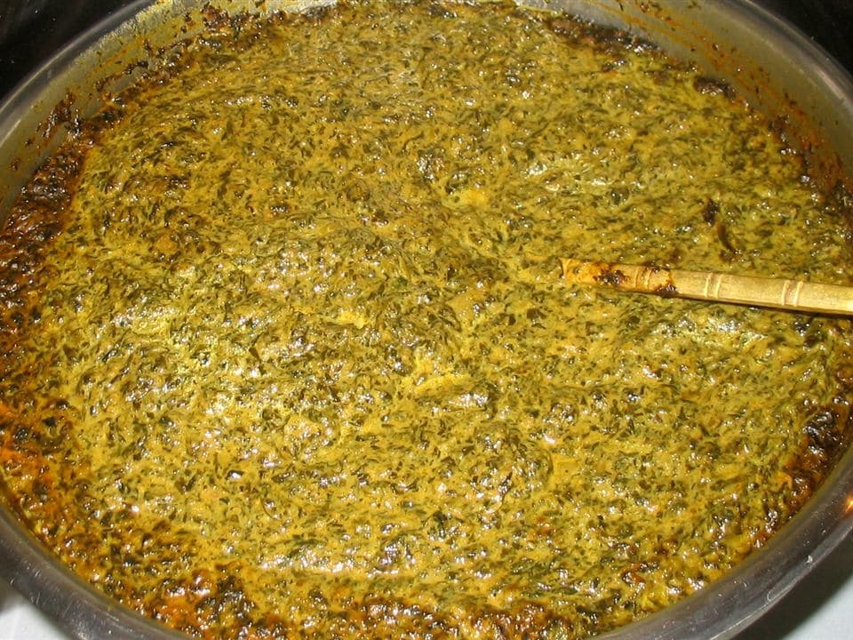 Saag paneer at Bengal